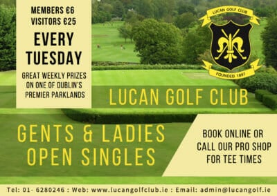 Lucan Golf Club Poster